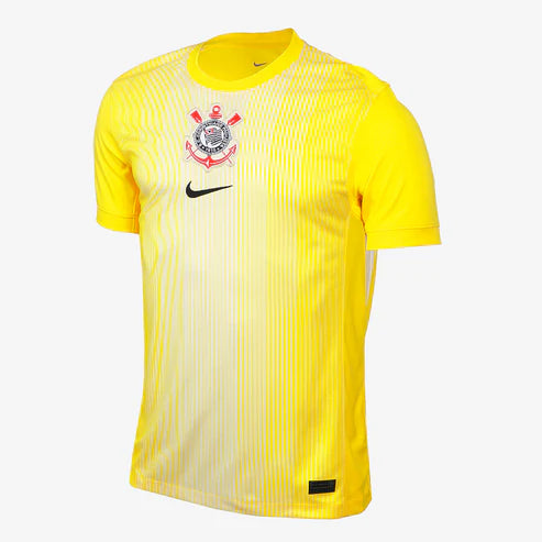 Corinthians 2025/26 Yellow goalkeeper Jersey - Fan Version