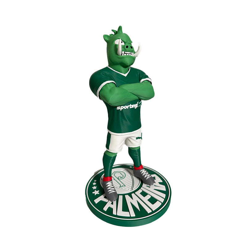 3D Brazilian Soccer Mascot – Palmeiras Collectible Figure | Premium Finish