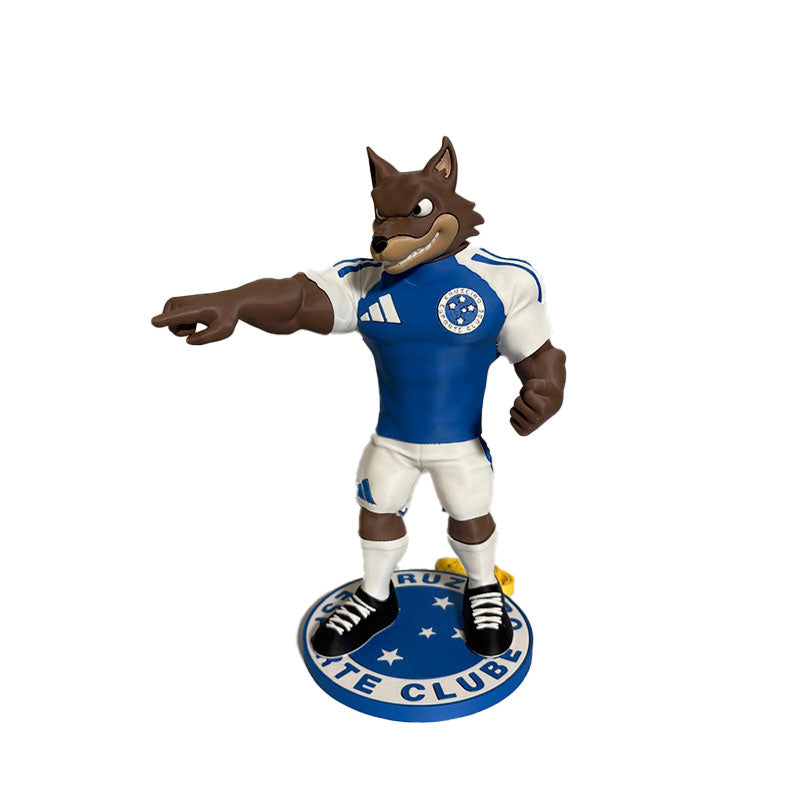 3D Brazilian Soccer Mascot – Cruzeiro Collectible Figure | Premium Finish