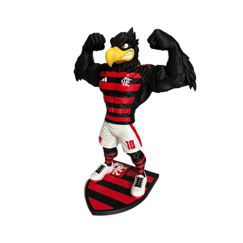 3D Brazilian Soccer Mascot – Flamengo Collectible Figure | Premium Finish