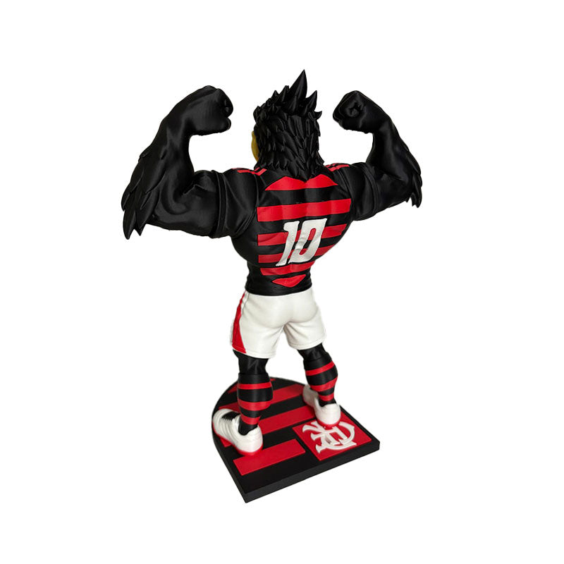 3D Brazilian Soccer Mascot – Flamengo Collectible Figure | Premium Finish