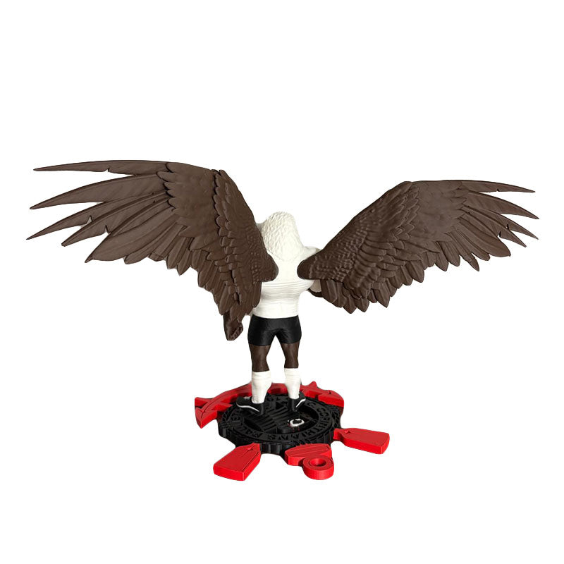 3D Brazilian Soccer Mascot – Corinthians II Collectible Figure | Premium Finish