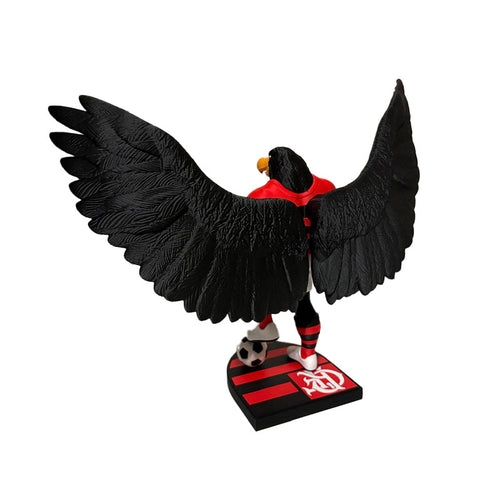 3D Brazilian Soccer Mascot – Flamengo II Collectible Figure | Premium Finish