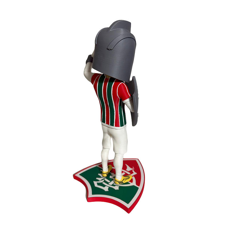 3D Brazilian Soccer Mascot – Fluminense Collectible Figure | Premium Finish