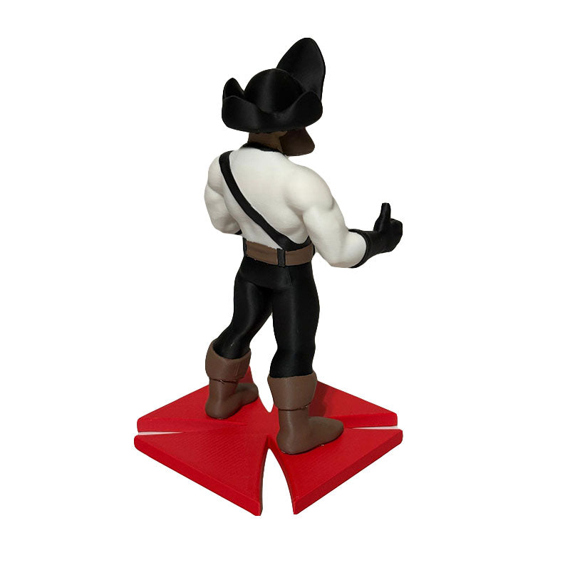 3D Brazilian Soccer Mascot – Vasco Collectible Figure | Premium Finish