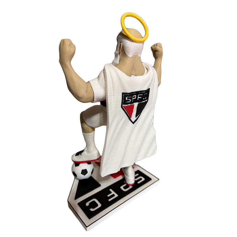 3D Brazilian Soccer Mascot – São Paulo Collectible Figure | Premium Finish