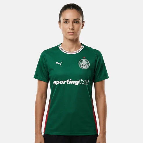 Camisa Feminina Puma Palmeiras 2026/27 I - Fan Version
