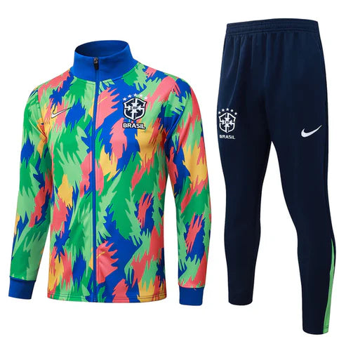Conjunto Agasalho Treino Brazil 25/26 - Verde Brasil