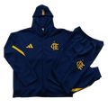Conjunto Adidas Flamengo Azul e Amarelo - Treino