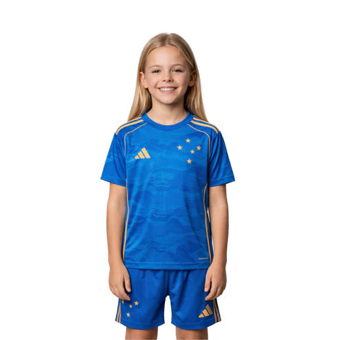 Conjunto Infantil adidas Cruzeiro 2025/26 Third Menina kids