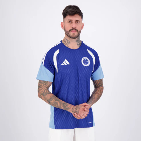 Camisa Adidas Cruzeiro Treino Atleta 2026