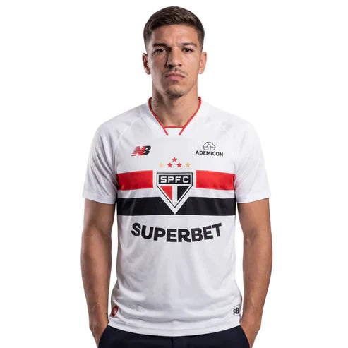 Camisa Sao Paulo Home Torcedor Spfc 2026 - Fan Version