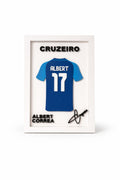 3D Custom Soccer Jersey Frame – Personalized Name & Number | Premium Finish