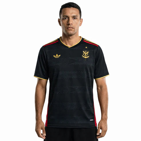 Camisa Flamengo Adidas Originals Black - Fan Version