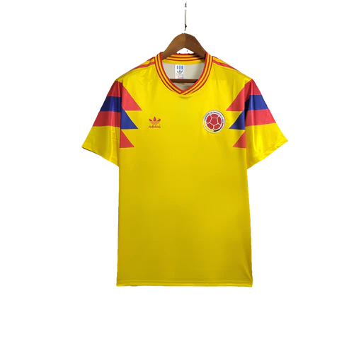 Colombia 1990 I Home Jersey - Retro Version