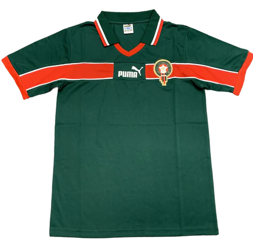 Morocco 1998 I Home Jersey - Retro Version