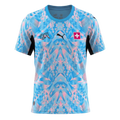 Switzerland Goalkeeper Soccer Jersey World Cup 2026 Blue - Fan Version