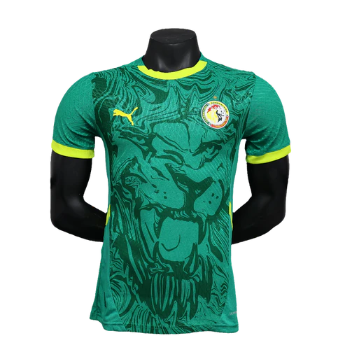 Senegal 25/26 Green Jersey - Player Version - Slim Fit