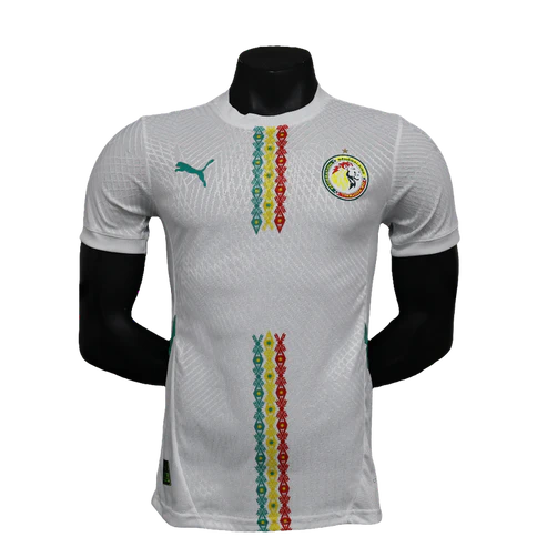 Senegal 25/26 White Jersey - Player Version - Slim Fit